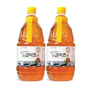 자연과발효 3년숙성 자연발효 솔잎감식초 1.8리터 항아리숙성