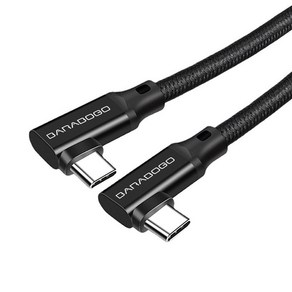 바라보고 더블 ㄱ자 USB 3.2 20Gbps type-CtoC GEN2 고속케이블4k