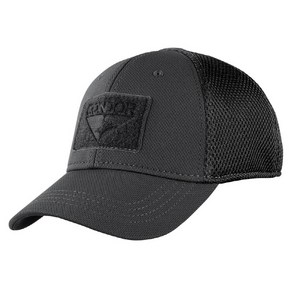 [Condor] Flex Tactical Mesh Cap / 161140 / [콘돌] 플렉스 택티컬 메쉬 캡 (Black - S/M) (국내배송)