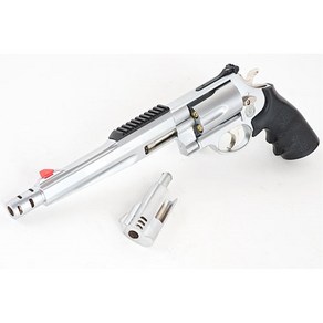 장남감 권총 스미스웨슨 스케일 모델건 은색 풀메탈 시뮬레이션건 Silver Smith & Wesson Model gun Metal simulation Magnum revolve