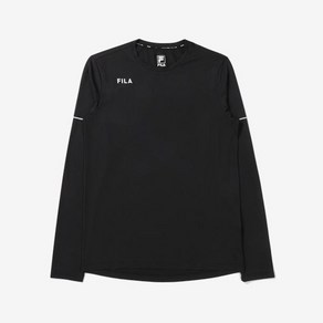 [FILA 본사공식] 드라이 긴팔 티셔츠 (FS2RLE1201M_BLK)