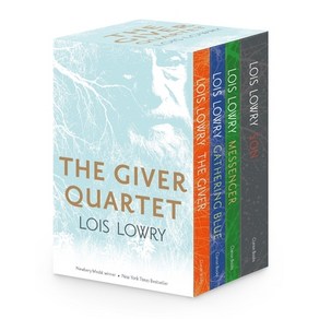 (영문도서) The Giver Quartet Box Set: The Giver Gathering Blue Messenger Son Paperback