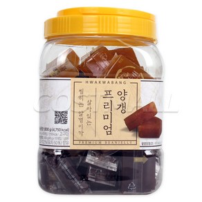 화과방 프리미엄 연양갱 40g x 40개 유자 팥 코스트코, 1.6kg, 1개