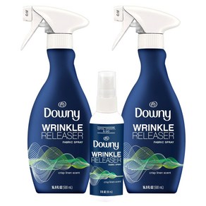 Downy Winkle Release Spay All In One Fomula 다우니 wingkle 완화 스프레이 올인원 포뮬러 wingkle 정전기 및 냄새, 1개, Blue