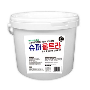 슈퍼울트라 가루세제 5kg 버킷형 강력세탁세제, 1개