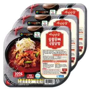 야식만참 숯불무뼈국물닭발 300g, 3개