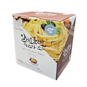 이지쉐프 알리오올리오 파스타 소스 50g x 15개, 750g, 1개