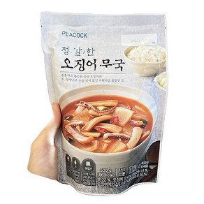 피코크 정갈한 오징어무국, 1개, 500g