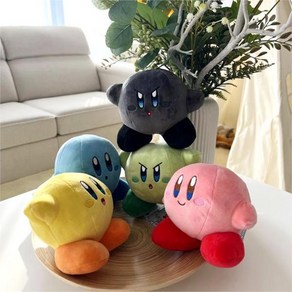 별의 커비 메타나이트 웨이들디 몰포나이트 디디디대왕 대형 인형 키링 굿즈 별 봉제 블루 핑크 다채로운 장난감 크리스마스 생일 어린이용 멋진 선물 5.5 인치, [07] ue Kiby B, 1개