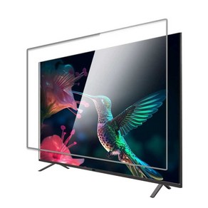 TV 화면보호기 액정 보호필름 커버 강화유리 눈보호 32 42인치, 1. 32인치 (730x440mm), 1개