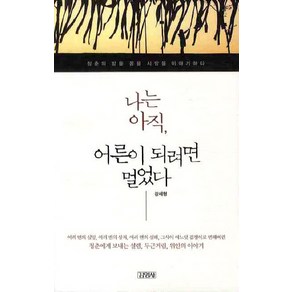 나는 아직 어른이 되려면 멀었다:청춘의 밤을 꿈을 사랑을 이야기하다