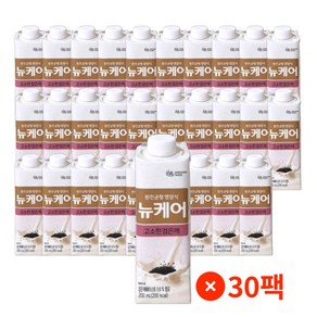 뉴케어 환자식 환자영양식 고소한검은깨 식사대용 200ml 30팩, 30개, 0.2l