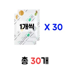 과일야채보관 부패방지 채소신선보관 에틸렌가스흡수제 낱개포장 (1개포장 X 30 ) 립멘, 30개, 7ml