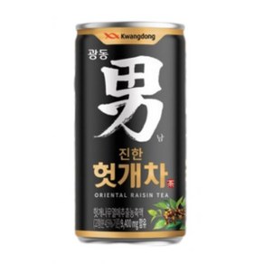 광동제약 진한 헛개차 무라벨 그린, 180ml, 30개