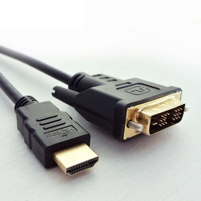 HDTOP HT-HD020 기본형 HDMI to DVI 케이블 (v1.1 2m 싱글), 1개