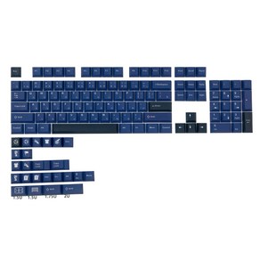 사오파오 GMK 스트라이커 st. 키캡 PBT 체리 5면 염료승화 (128키)