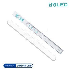 남영전구 LED 클릭 일자등 38W 주광색, 혼합색상