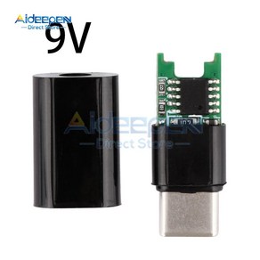 PD/QC 빠른 충전 트리거 USB DC-DC 9V/12V/15V/20V 유형-C 모듈 전원 공급 은행 보드 부스트, 1개