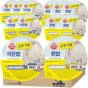 블루존 오뚜기밥 (200g x 6개입 + 작은밥130g x 6개입 1세트), 1세트