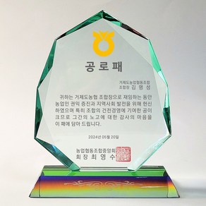 감사패 부모님감사패 상패 감사패제작 크리스탈감사패 공로패 퇴직감사패 크리스탈상패 빅세일그린낙엽