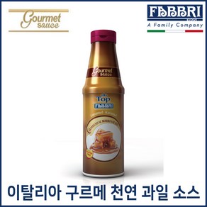 FABBRI 파브리 구르메 솔티드 버터 카라멜 소스 950g, 1개