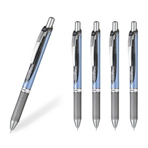 Pentel 에너겔 노크식 니들팁 볼펜 BLN75 0.5mm 세트