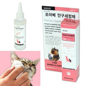 고양이 인공눈물 반려묘 안구세정제 길냥이눈약 세균예방, 1개, 120ml