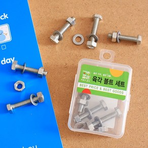 8p 육각볼트(30x6mm) 볼트너트세트, SET 1 EA