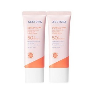 에스트라 더마 UV 365 레드진정 톤업 선크림 SPF50+ PA++++, 80ml, 1개