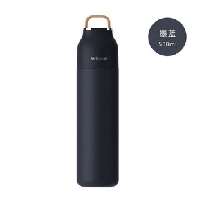 차량용 진공 스텐리 템블러 보온보냉병 스포츠 휴대용 500ml 대용량 보온물병, 500ml  블루, 1개