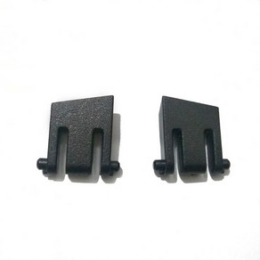 2pcs 교체 풋 스탠드 키보드 브래킷 다리 스탠드 교체 발, 검은색