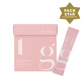 피에이치하비 핑크 비비 톤업 선크림 1g*50개입 스틱, 50g, 1개