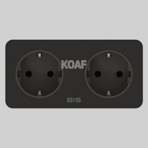 가구형 슬라이딩 매입콘센트 2구 USB BIS-202 다크그레이 실버 화이트, 1개