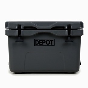 DEPOT 하드 쿨러, 35L, 다크 그레이