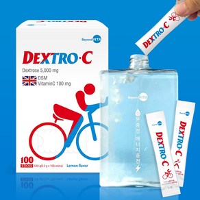 [유통기한 임박상품]비욘드비타 덱스트로C 마시는 포도당 수액 5 000mg, 1개, 530g