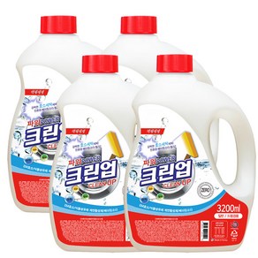 크린업 액체세제 3.2L x4개, 1세트