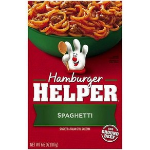 Betty Cocke Hambuge Helpe Spaghetti 6.6oz Box (P Betty Cocke 햄버거 도우미 스파게티 6.6온스 상자(6개 팩, 6개