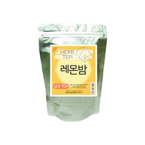 좋은한방(굿허브) 삼각티백 레몬밤 25개입(티백당1.1g) / 친환경 PLA 망으로 안전한, 1개, 25개입, 27.5g