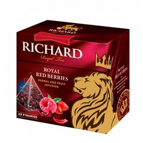 리처드 RICHARD 로열 레드 베리 Royal Red Berries 티백 홍차 34g 20개입