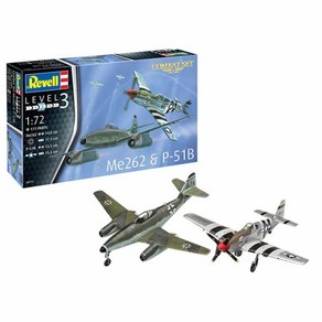 RV3711 1/72 Combat Set Me262 and P-51B