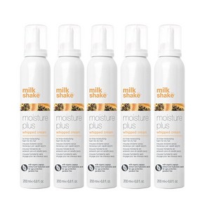 밀크쉐이크 모이스쳐 플러스 휩피드 크림 노워시트리트먼트 5개, 200ml
