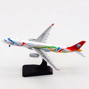 쓰촨 항공 에어버스 A330-300 항공기 모형 B-5945 청두 JC Wings 1:400, 자동차없음, 15.92*15.07*4.21, 1개