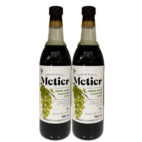 (상온)[메티에]리치바닐라향시럽700ml, 700ml, 2개