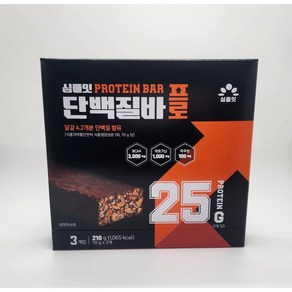 심플잇 단백질바 프로 210g, 1개