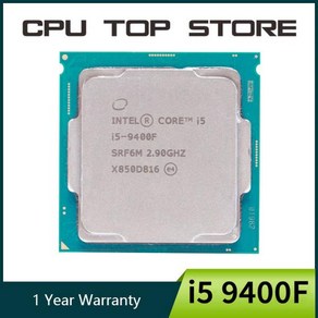 인텔 코어 i5 9400F 2.9GHz 6 65W CPU 프로세서 SRF6M/SRG0Z LGA 1151, 한개옵션0