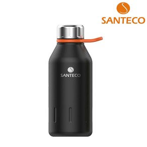 SANTECO 콜라 이중진공 보온보냉병, 카본블랙, 350ml