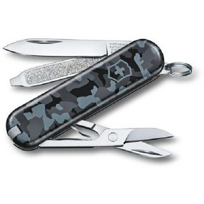 VICTORINOX 빅토리녹스 0.6223.942 클래식 네이비 카모플라주 [아웃도어 캠핑용품]