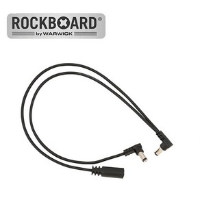 Rockboad - Flat Daisy Chain Cable DC2A / 문어발 DC 케이블 2구, *, 1개