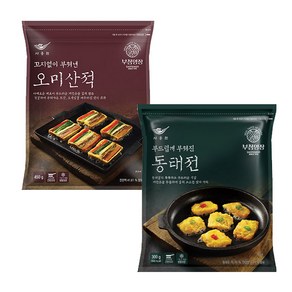 사옹원 오미산적 + 동태전, 750g, 1세트