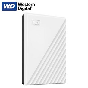 웨스턴 디지털 WD 5TB 블랙 마이 패스포트 휴대용 외장하드 드라이브 HDD USB 3.0 2.0 호환 WDBPKJ0050BBK